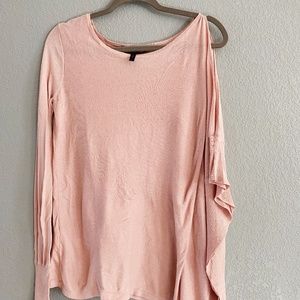 BCBGMaxAzria A-line Pink Sweater